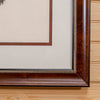 Framed Signed Boris Riab Print Cocker Spaniel and Woodcock LB5029