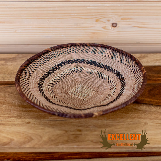 authentic handmade african zulu woven basket for sale