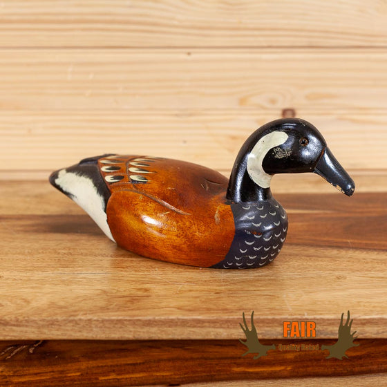 hand carved wooden duck decoy for sale