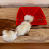 Excellent Woolen Tuque with Fox Tail LB5065A