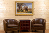 Signed Original Eric Forlee Painting on Canvas Entitled The Africa Giant LB5080