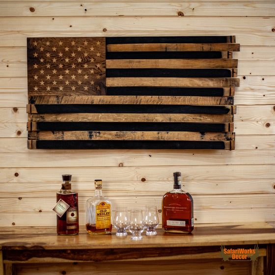 Handcrafted American Flag - The Captain (Medium)