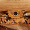 African Hand Carved Candelabra CP9809