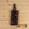 African hand carved wood wall art for sale