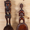 African Hand Carved Spoon & Fork CP9812