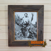 rustic wood photo frame for sale