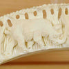 Carved African Hippo Tusks for Sale