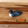 hand carved painted decorative loon decoy for sale