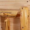 Premium Cedar Log Twin Headboard SW10502
