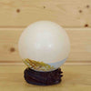 Painted African Ostrich Egg with Stand