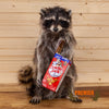 novelty full body lifesize raccoon taxidermy mount with cracker jacks