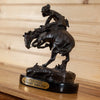 Frederic Remington Rattlesnake Cast Bronze Sculpture SW10614