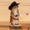 chipmunk cowboy novelty full body taxidermy mount for sale