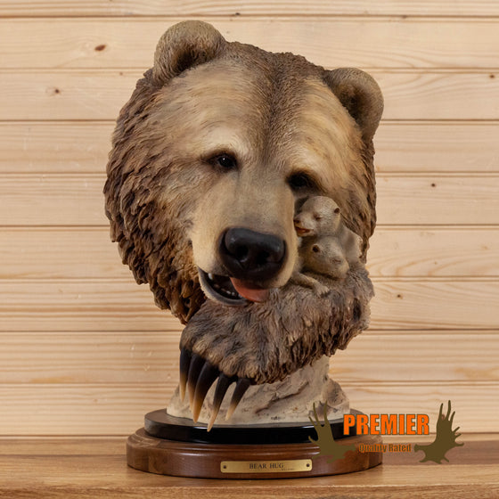 joe slockbower bear hug sculpture for sale