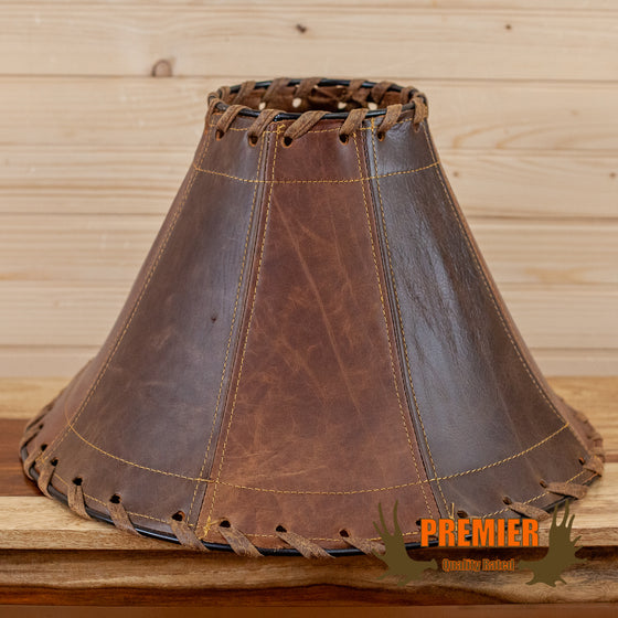 handmade cowhide lamp shade for sale
