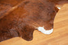 Excellent Large #1 Brown & Red Cowhide Rug SW11102
