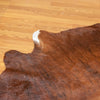 Excellent Large #1 Brown & Red Cowhide Rug SW11102