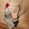 Excellent Tin Metal Chicken Rooster Art SW11118