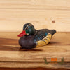 hand carved painted wooden duck decoy for sale