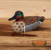 hand carved painted wooden duck decoy decor for sale 