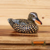 hand carved painted wooden duck decoy decor for sale