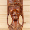 Carved African Bust Sculpture SW11217A