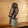 Excellent Tin Metal Owl Art SW11281