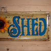 Tin Metal Sign She Shed SW11282
