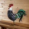 Excellent Tin Metal Chicken Rooster Art SW11293