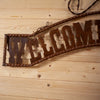 Tin Metal Sign Welcome to the Ranch SW11297